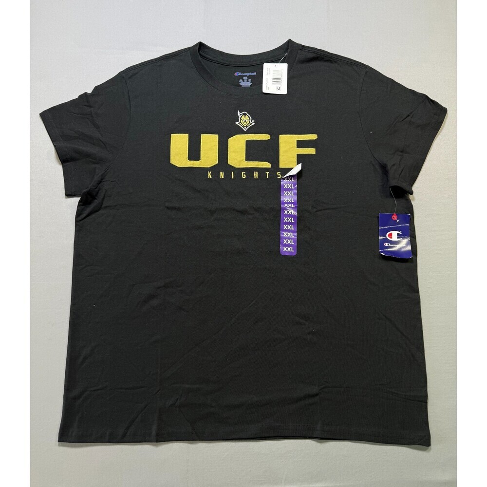 NWT Champions University of Central Florida Knights T-Shirt Men 2XL Black Sports
